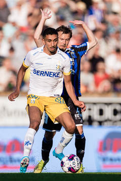 IFK Göteborgs Amir Al-Ammari och Sirius Patrik Karlsson