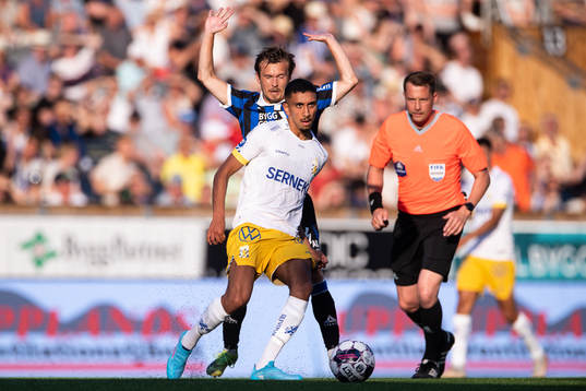 IFK Göteborgs Amir Al-Ammari och Sirius Patrik Karlsson
