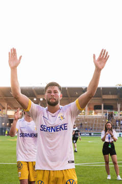 IFK Göteborgs Kevin Yakob jublar