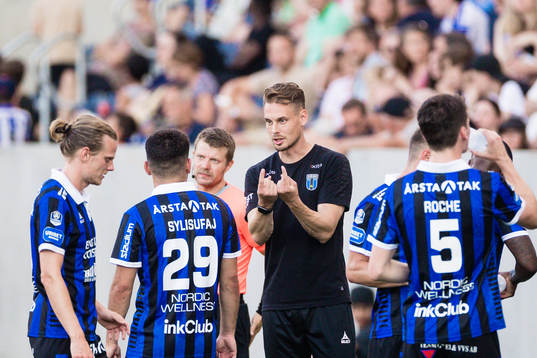 Sirius tränare Daniel Bäckström