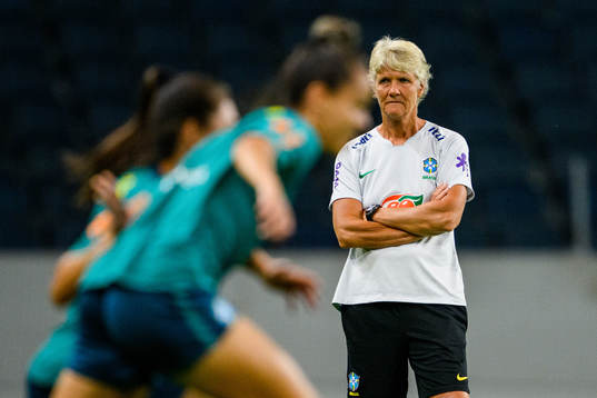 Head coach Pia Sundhage