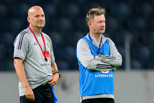 Magnus Wikman, assistant coach and Peter Gerhardsson, head