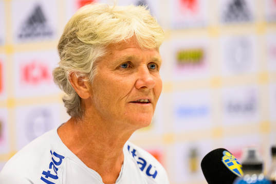 Head coach Pia Sundhage