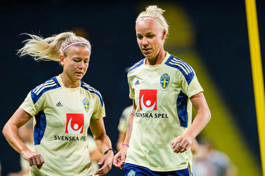 Hanna Glas and Caroline Seger
