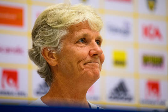 Head coach Pia Sundhage