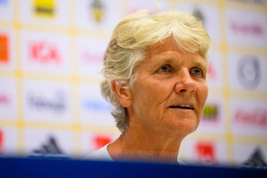 Head coach Pia Sundhage