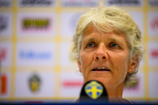 Head coach Pia Sundhage