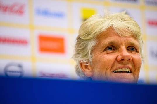 Head coach Pia Sundhage