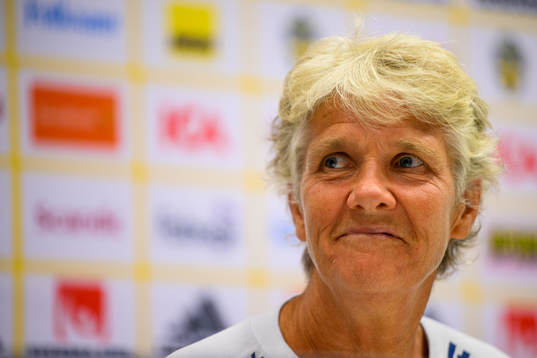 Head coach Pia Sundhage