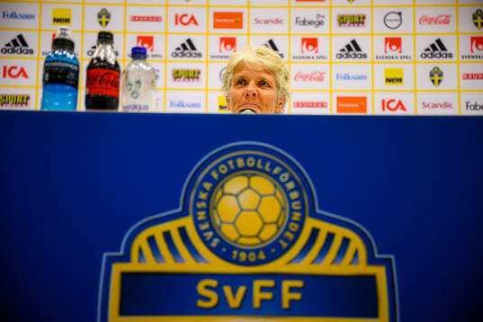 Head coach Pia Sundhage