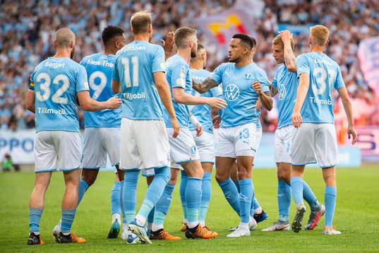 Malmö FFs Martin Olsson jublar
