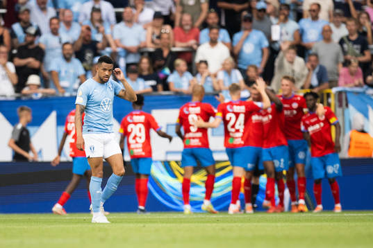 Malmö FFs Martin Olsson deppar