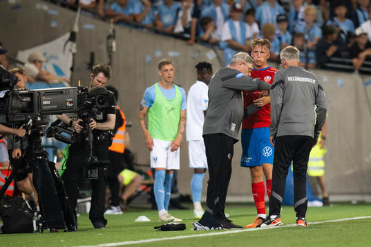 Helsingborgs Casper Widell har ont