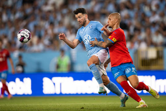 Malmö FFs Erdal Rakip och Helsingborgs Anthony van