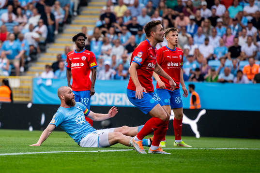 Malmö FFs Jo Inge Berget deppar