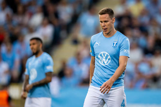 Malmö FFs Niklas Moisander deppar