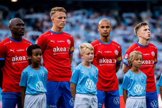 Helsingborgs Casper Widell och Anthony van