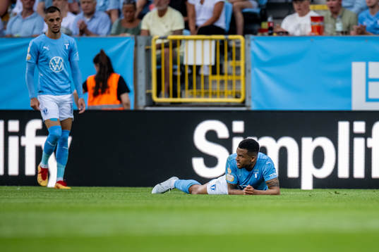 Malmö FFs Martin Olsson deppar