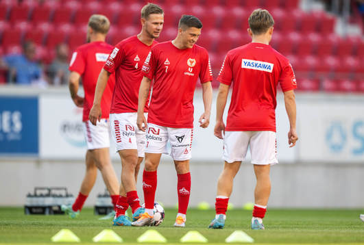 Kalmars Erik Israelsson och Kevin Jensen