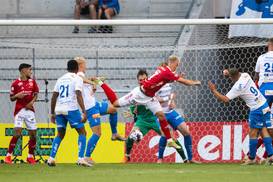Kalmars Lars Sætra gör 1-0