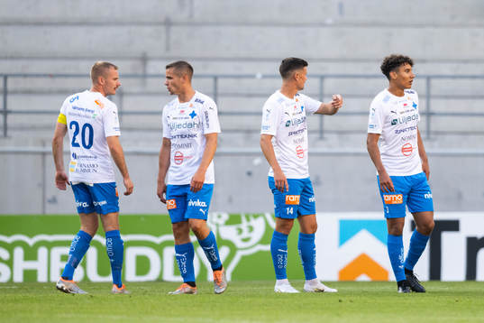 Värnamos spelare deppar