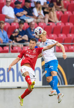 Kalmars Simon Skrabb och Värnamos Victor Larsson