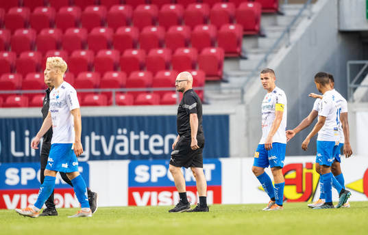 Värnamos spelare deppar