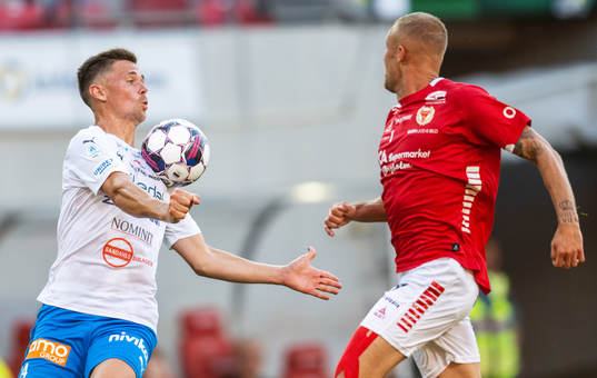 Värnamos Marcus Antonsson och Kalmars Rasmus Sjöstedt