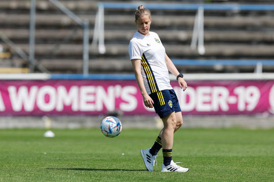 Caroline Sjöblom, head coach of Sweden
