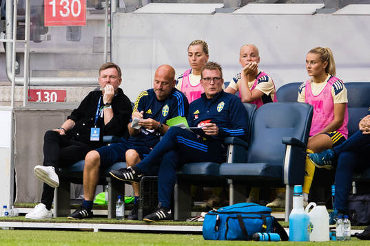 Head coach Peter Gerhardsson and assistant coach Magnus