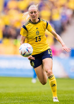 Amanda Ilestedt of Sweden
