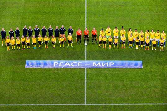 The players at lineup