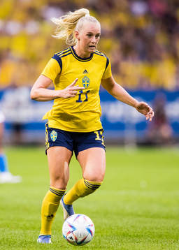 Stina Blackstenius of Sweden