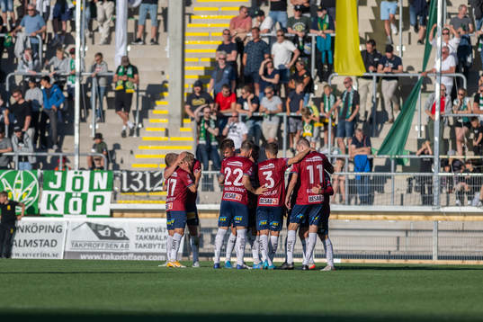 Örgrytes spelare jublar