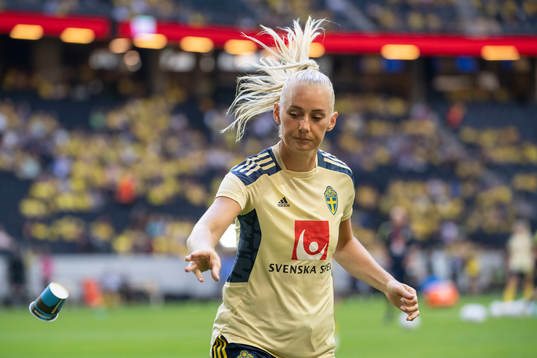 Stina Blackstenius of Sweden