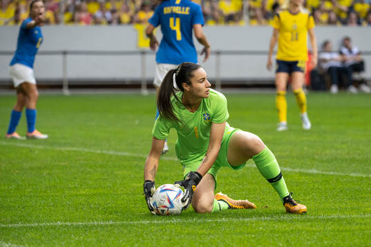 goalkeeper  Lorena of Brazil