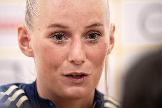Stina Blackstenius of Sweden