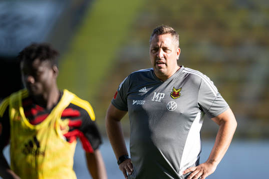 Östersunds tränare Magnus Powell