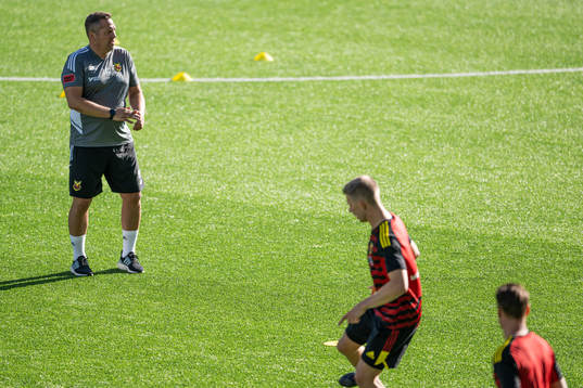 Östersunds tränare Magnus Powell
