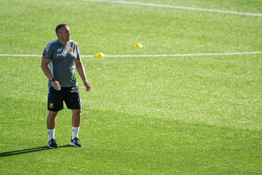 Östersunds tränare Magnus Powell