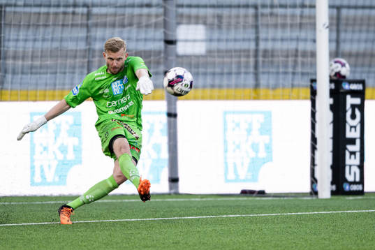 under fotbollsmatchen i Superettan mellan Norrby och