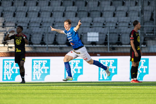 Norrbys Nicklas Savolainen jublar
