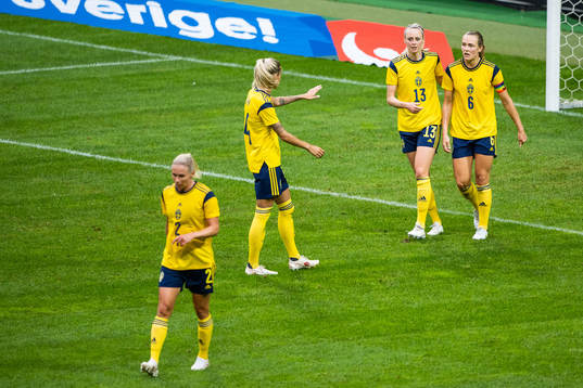 Jonna Andersson, Hanna Glas, Amanda Ilestedt and Magdalena