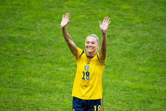 Fridolina Rolfö of Sweden