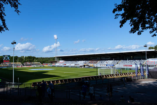 Örjans Vall före fotbollsmatchen i Superettan mellan