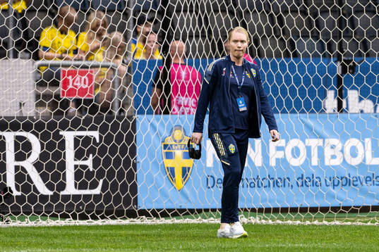 Goalkeeper Hedvig Lindahl of Sweden