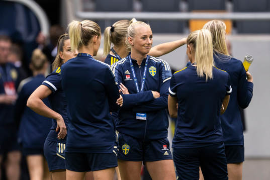 Stina Blackstenius of Sweden