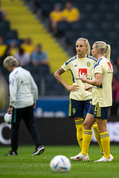 Nathalie Björn and Elin Rubensson of Sweden