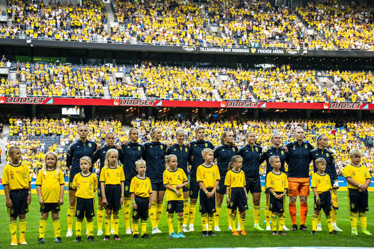 during the women's international friendly football match