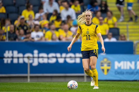 Amanda Ilestedt of Sweden